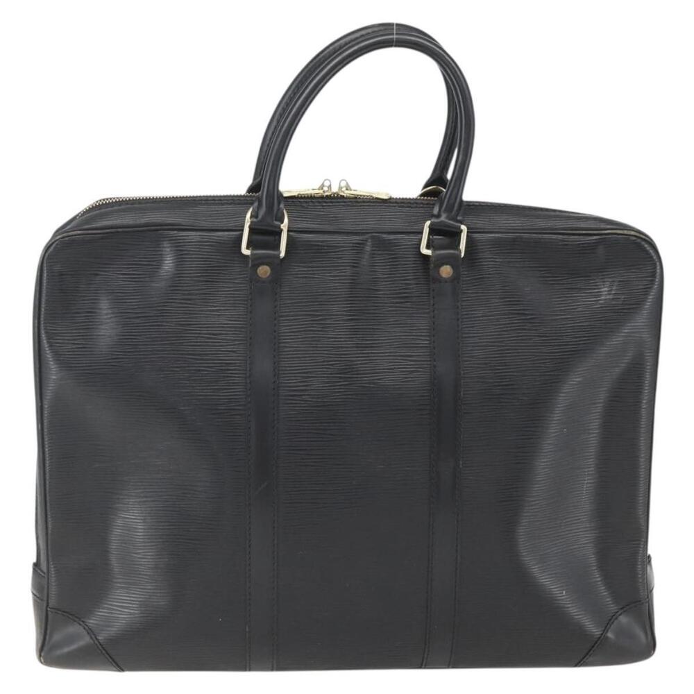 LOUIS VUITTON Epi Porte Documents Voyage Business Bag Black M40321 Auth 162287 - Picture 2 of 16